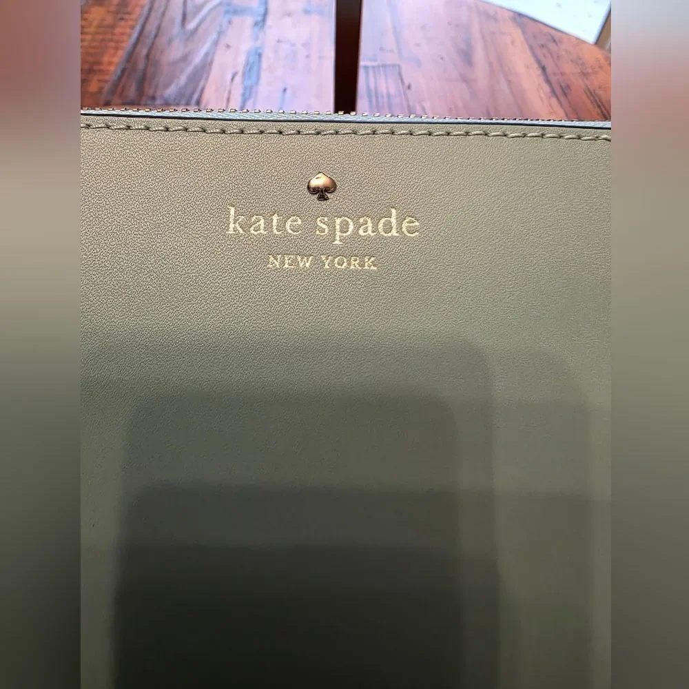 kate spade Light Blue Leather Crossbody Bag